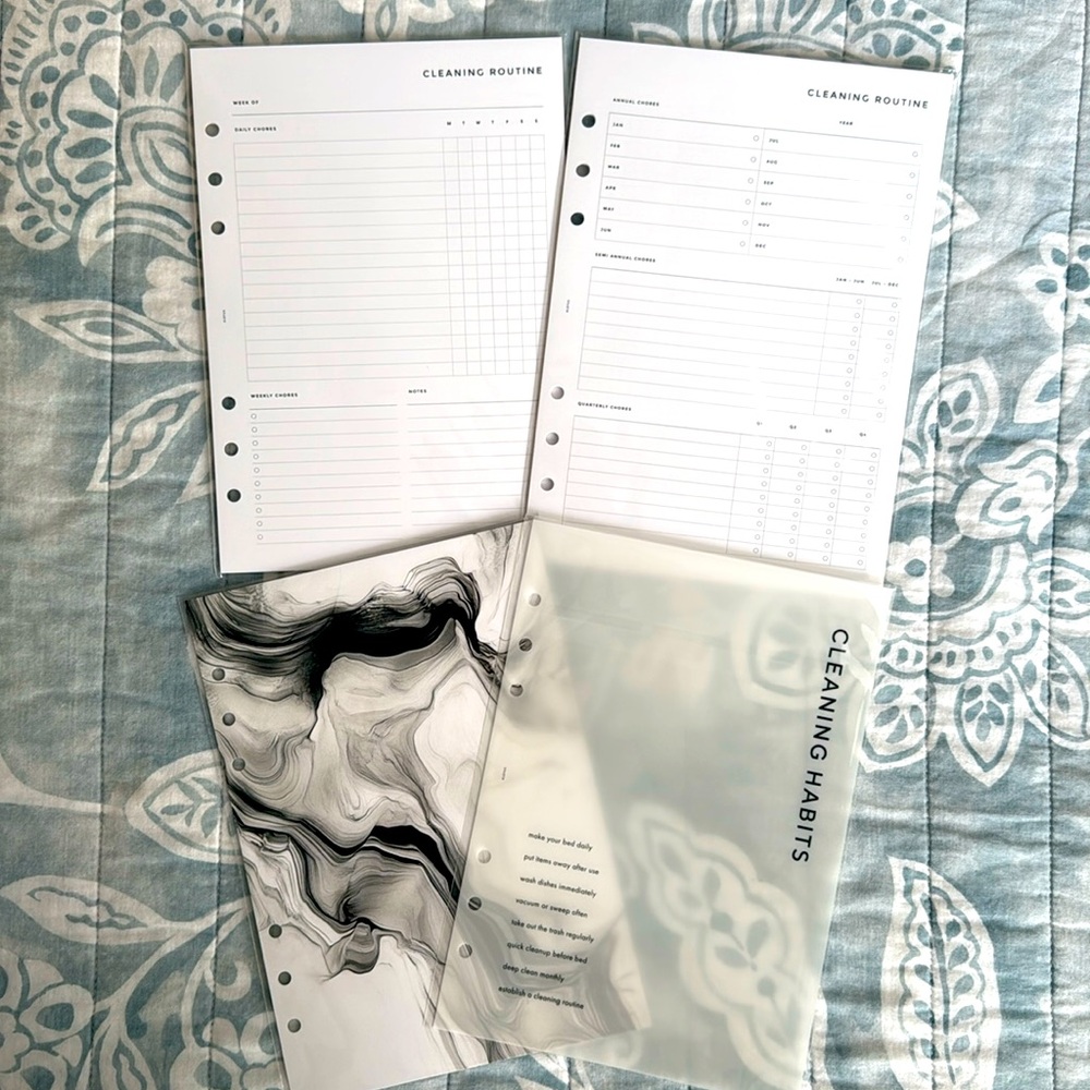 8lotus Inserts & Dashboard Bundle, Size A5